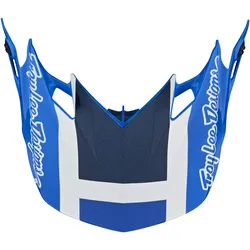 Troy Lee Designs SE4 Quattro Helmschirm, blau für Männer