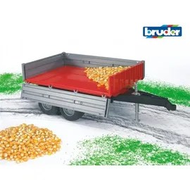 Bruder 02019 - Bordwandanhänger 1:16