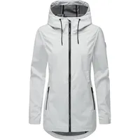 Ragwear Damen lange Übergangsjacke Wasserdichter kurzer Übergangsmantel für Damen