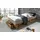 Massivholz Palettenbett 90 x 200 cm Braun