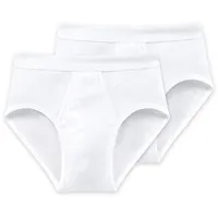 SCHIESSER Slips weiß M 2er Pack