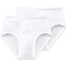 SCHIESSER Slips weiß M 2er Pack