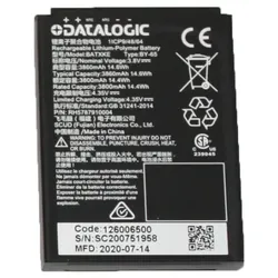 Datalogic Handheld-Akku - Lithium-Ionen - 3800 mAh