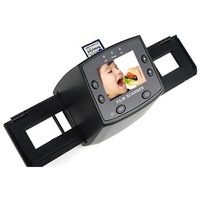 A27D Film Foto Diascanner Negativscanner Dia zu Digital JPEG, Filmscanner mit 2.4" LCD 5 Megapixel mit SD-Slot, unterstützte Speicherkarten: SD, xD, MS, MS-Pro