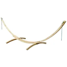 ASS Altenburger Hängemattengestell 400 x 118 cm Braun