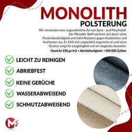 MKS Meble Eckcouch L-Form Beige 3-Sitzer