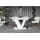altdecor CLASI 120 - 160 x 80 x 75 cm weiß