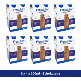 Fresenius Fresubin 2 KCAL FIBRE Drink Schokolade 24x200ml Trinkflasche