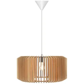Nordlux Asti 1-flg. Ø 50 cm Holz braun