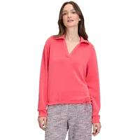 Betty & Co Sweatshirt mit Kragen", in Koralle | Gr.: 40,