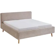Meise Möbel Polsterbett Mattis ¦ beige ¦ Maße (cm): B: 201 H: 105