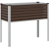 vidaXL Pflanzkübel 100 x 41 x 90 cm Braun