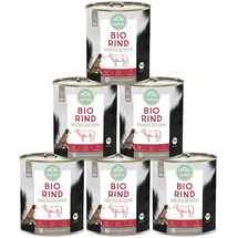 Naftie Bio-Hundefutter Rind 6 x 800 g