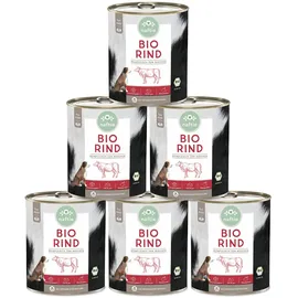 Naftie Bio-Hundefutter Rind 6 x 800 g