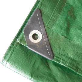 DEMA Pe- Gewebe-/abdeckplane Grün 4x6m 140g/m2