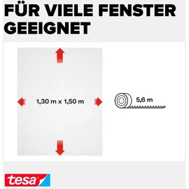 Tesa Fliegengitter STANDARD 130 x 150 cm Weiß