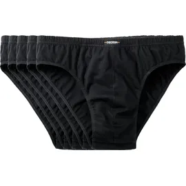 CECEBA Slip Basic, Baumwolle, M-3XL, einfarbig Schwarz M