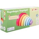 Vedes SpielMaus Holz Regenbogen Stapelspiel