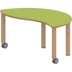 Tisch ZALOTTI mit Linoleum-Belag