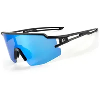ROCKBROS Fahrradbrille Rockbros Polarisierte mit UV-Schutz und Korrektureinsatz blau/schwarz