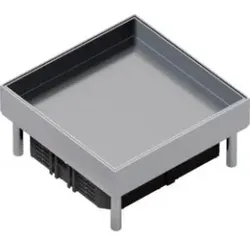 Hager EKSQ060BL25 Schwerlastkass. Q06 blind Belags T=25mm