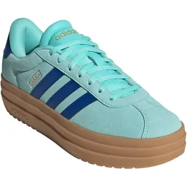 adidas VL Court Bold Flash Aqua / Royal Blue / Gold Metallic 38