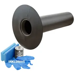 Set: EPDM Garantie-Seitenablauf DN125 + Aktivierung 125ml
