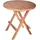 Garden Pleasure Beistelltisch MITAN Ø 50 x 50 cm Braun/Beige
