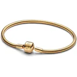Pandora 563390C00 Damen-Armband für Charms, Goldfarben, 21 cm,