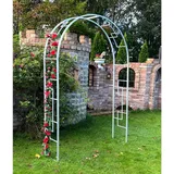 DanDiBo Ambiente Rosenbogen 150 x 222 x 34 cm Silber