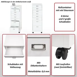MCW Rollcontainer 115 x 40 x 41 grau
