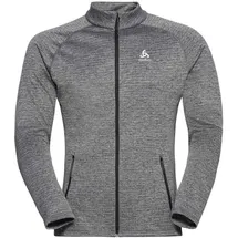 Odlo Fli Fleece Mit Durchgehendem Reißverschluss - Dark Grey Melange - 2XL