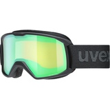 Uvex elemnt FM black matt, mirror green one size