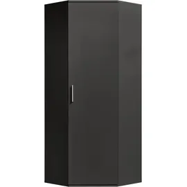 Procontour Mehrzweckschrank Eckschrank Clara 64 x 167 x 64 cm Grau