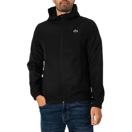 Lacoste Water-Repellent Sport Track Jacket schwarz L