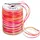 Präsent Geschenkband Raffia matt pink/rot/orange/grün 3,0 mm x 50,0 m