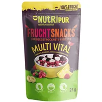 NutriPur gefriergetrocknete Früchte, Multi-Vital-Mix 25 g Früchte