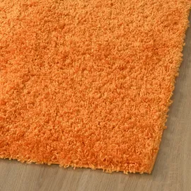 IKEA TIPHEDE Teppich Langflor orange 120x180 cm