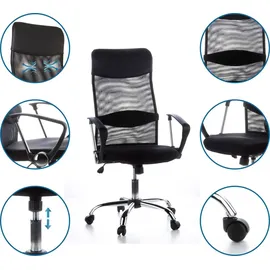 HJH Office Aria High schwarz