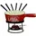 TABLE & COOK Rotes Chalet Fondue Set - Tableandcook – hhf-078