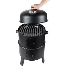 OEM GrillMaster Carbon Grill SmokeHouse schwarz