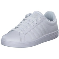 K-Swiss Court TIEBREAK Sneaker, White/White/White, 43 EU