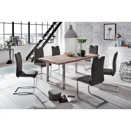 Home Affaire »New York«, Balkeneiche massiv mit ausdrucksstarker Holzoptik