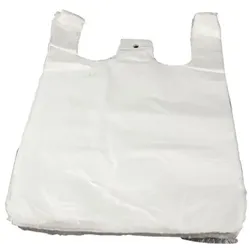 2000 Robuste Hemdchentragetaschen 28+14x48cm - Weiß, Stabil & Vielseitig