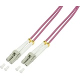 Logilink FP4LC11 Glasfaser LWL Anschlusskabel 50/125 μ Multimode OM4 100.00m