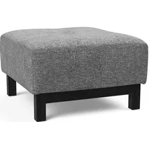 Innovation Living Polsterhocker 100% Polyester 65 x 40 x 65 cm Grau