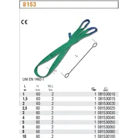 Robur Gurtbandschlinge 2000 kg 1 m