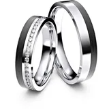 ASF Trauringe Partnerringe S015 Carbon - 9381