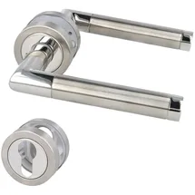 Lienbacher Rosettengarnitur Bicolor Edelstahl