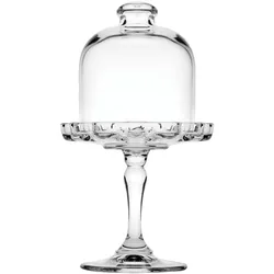 CreaTable Tortenplatte Mini Ø 8,5 cm Glas Transparent